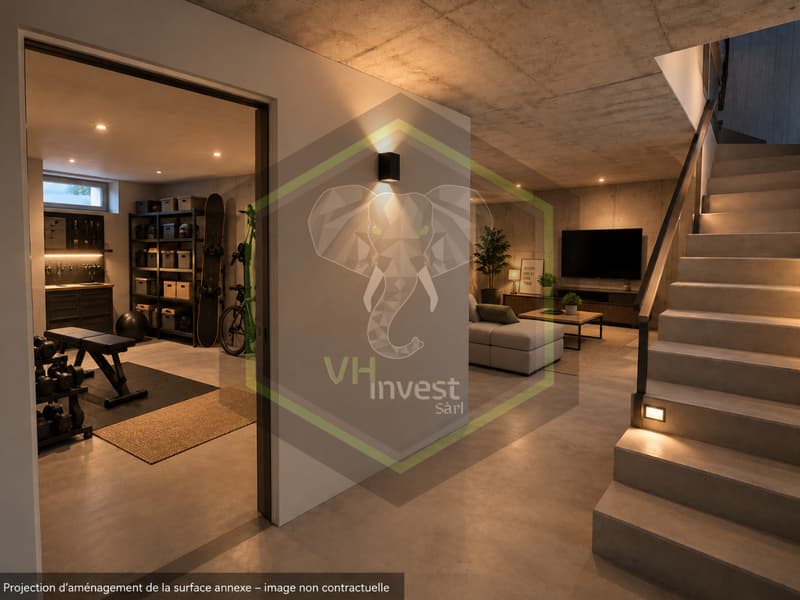 Studio rénové avec terrasse et beaux volumes à Riddes (4)