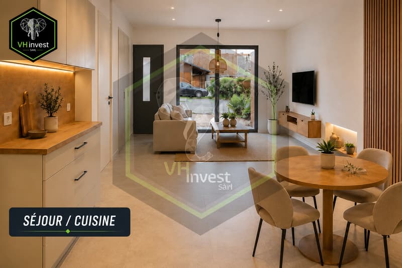 Vente sur plans - Magnifique 2,5 pièces entièrement rénové (3)