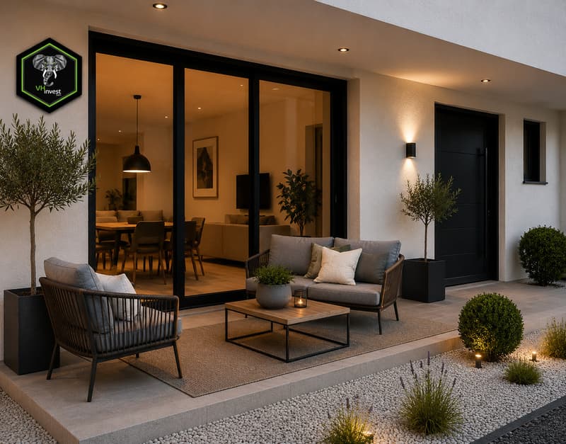 Vente sur plans - Magnifique 2,5 pièces entièrement rénové (3)