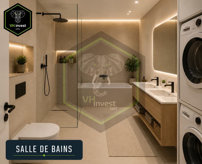 Vente sur plans - Magnifique 2,5 pièces entièrement rénové (4)