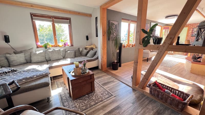 Haus & Bauland in Rieden SG | Zweitwohnsitz möglich | Unverbaubare Weitsicht (13)