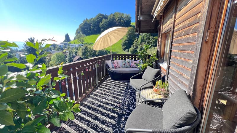 Haus & Bauland in Rieden SG | Zweitwohnsitz möglich | Unverbaubare Weitsicht (6)