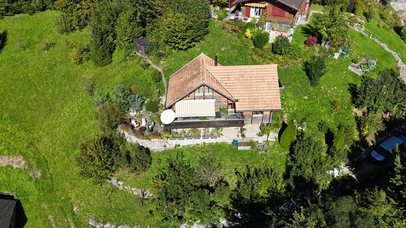 Haus & Bauland in Rieden SG | Zweitwohnsitz möglich | Unverbaubare Weitsicht (2)