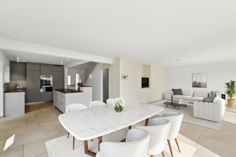 Modernisiertes Einfamilienhaus mit Traumküche & Garten – Wallbach (17)