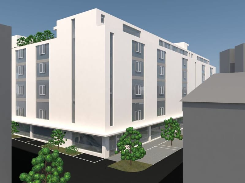 Nouveau bâtiment commercial directement sur l'autoroute avec diverses possibilités d'utilisation (4)