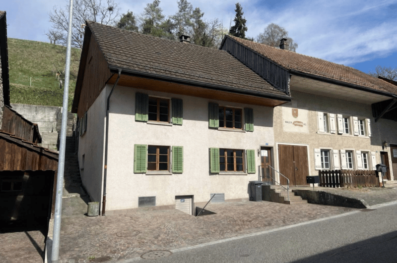 Top renoviertes Rheieneckhaus mit Bauland, Wärmepumpe & Gartenparadies. Sofort bezugsbereit in Würenlingen (1)