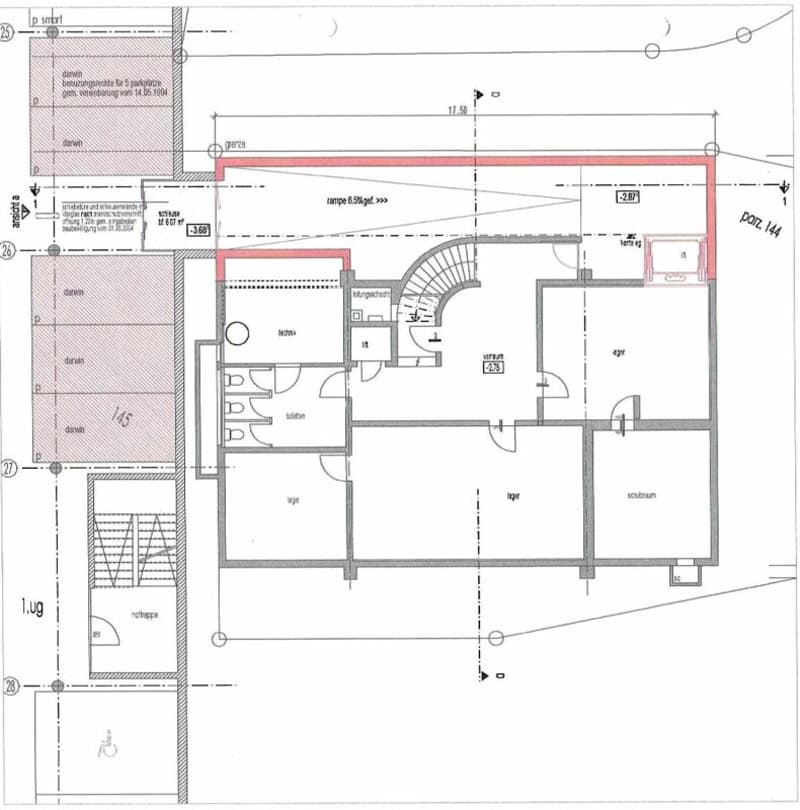 Immeuble commercial avec potentiel de développement dans un emplacement à forte fréquentation et parking sécurisé à Buchs SG (11)