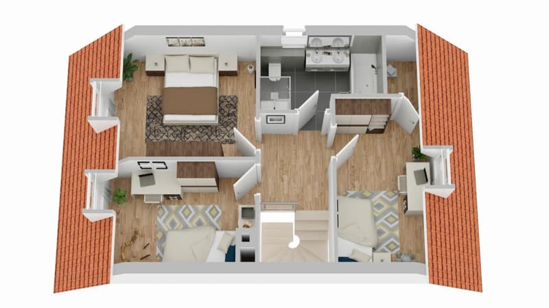 4,5 Casa a schiera angolare a Thörishaus (Comune di Köniz) (7)