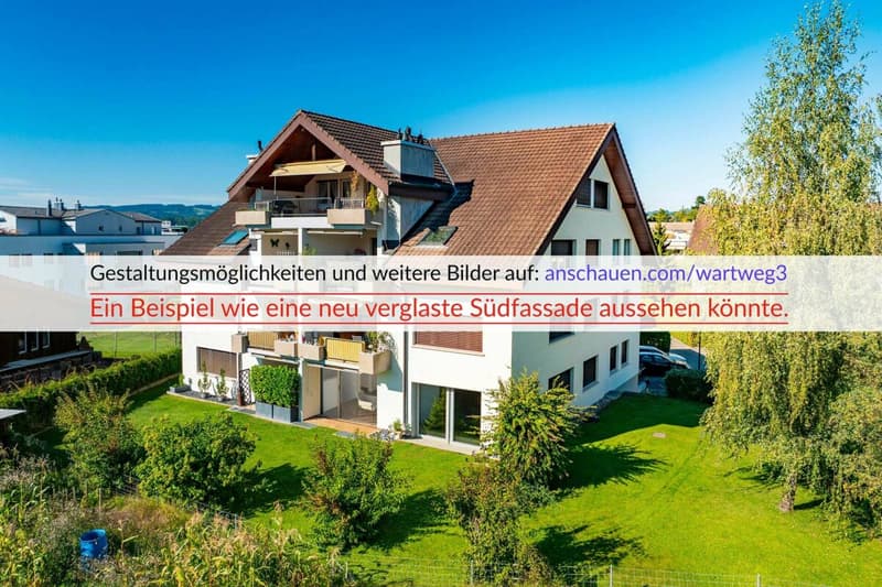 Gartenwohnung mit Gestaltungspotential in Niederuzwil (2)
