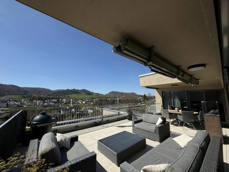 Wohnen über den Dächern von Liestal - exklusive 5.5- Zimmer- Terrassenwohnung (3)