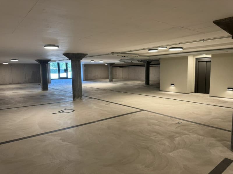 Tiefgaragenplätze in grosszügiger privater Tiefgarage in Pfäffikon zu vermieten (3)