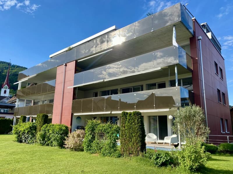 4.5 Zimmer Wohnung im Erdgeschoss mit grossem Gartenanteil (13)