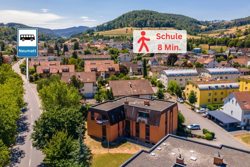 Zunzgen | 250m bis nach Sissach - Grosse Familienwohnung, 5.5 Zimmer auf 135m² (2)