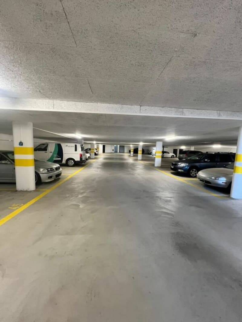 Einstellhallenplatz zentral im Dorfkern von Hohenrain (2)