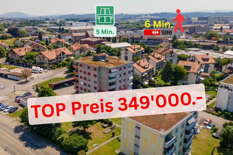 TOP Preis 349'000.- | Gute Bausubstanz und schnell auf der Autobahn (1)