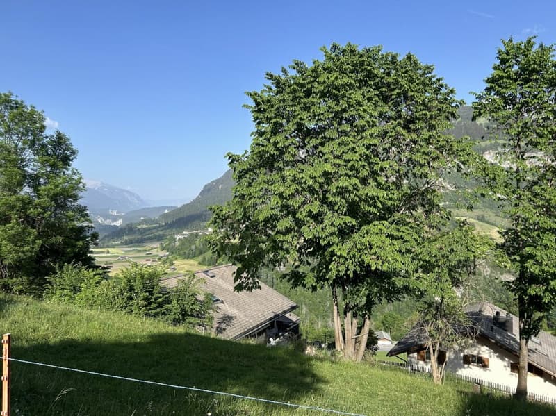 Sonniges Bauland mit Aussicht Platz für 2 Gebäude: Zwei Einfamilienhäuser oder ein grosszügiges Wohnbauprojekt (4)