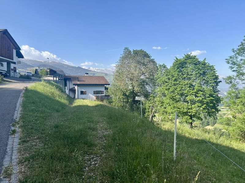 Sonniges Bauland mit Aussicht Platz für 2 Gebäude: Zwei Einfamilienhäuser oder ein grosszügiges Wohnbauprojekt (3)