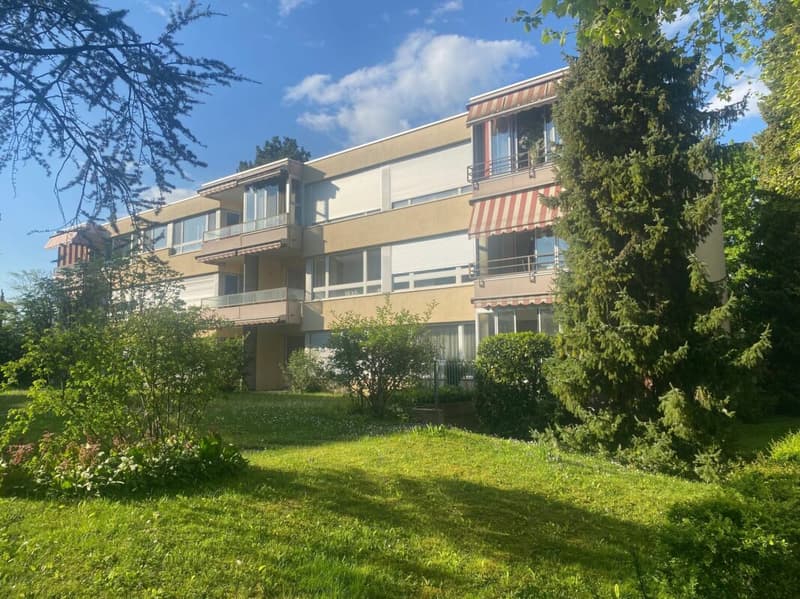 Barrierefreies Wohnen mit Potenzial: 2-Zimmer-Wohnung mit Terrasse & Tiefgarage in Top-Lage von Allschwil (1)