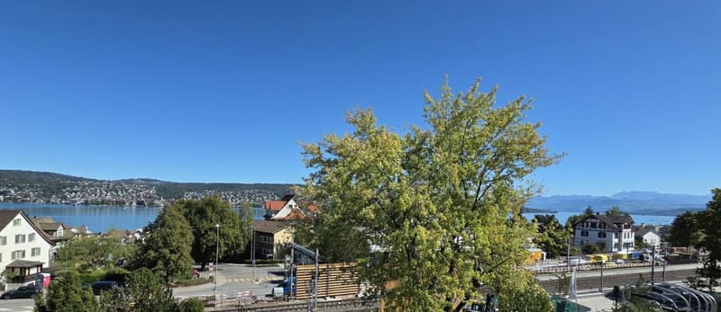Attika-Wohnung mit See- und Bergsicht in Rüschlikon (4)