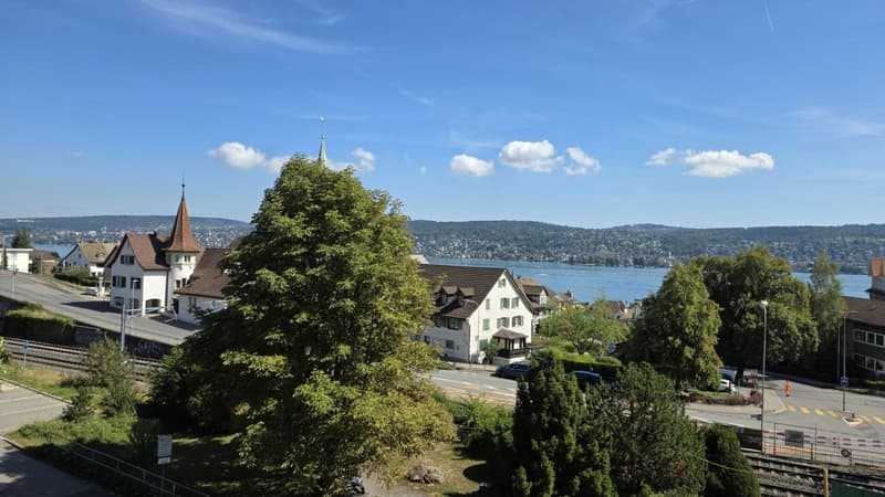 Attika-Wohnung mit See- und Bergsicht in Rüschlikon (3)