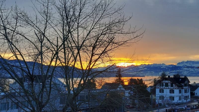 Attika-Wohnung mit See- und Bergsicht in Rüschlikon (15)