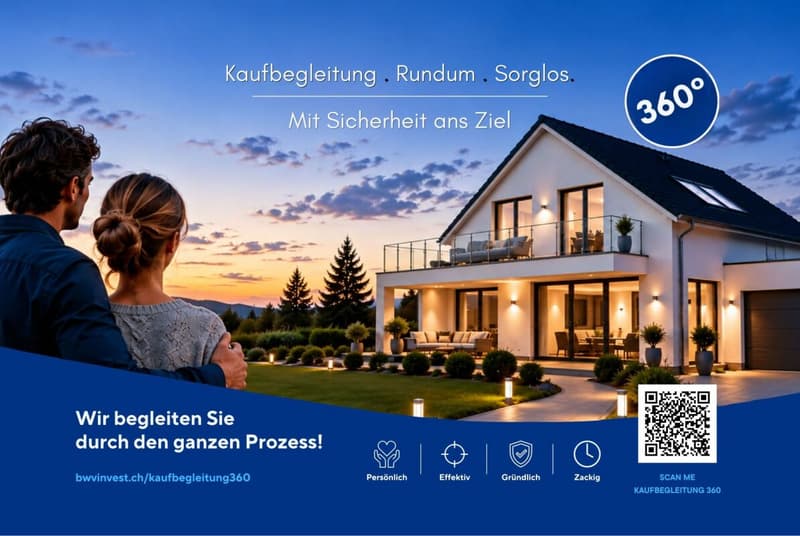 Grosses Haus | renoviert | viel Garten | 3 Garagenboxen | Büro | Werkstatt | Partyraum | 66 m² Dachstock im Edelrohbau | Einlegerwohnung möglich (20)