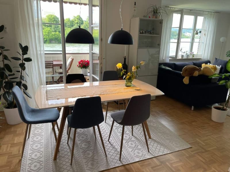 3 1/2-Wohnung an aussergewöhnlicher Lage in der Altstadt Rheinfelden - Rheinblick (3)