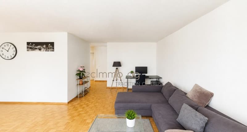 Gepflegte 3.5-Zimmer-Wohnung mit verglastem Balkon und Weitsicht (3)