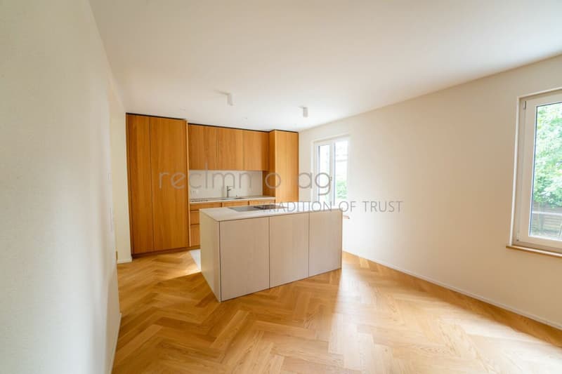 Stilvoll renovierte 4.5-Zimmer-Doppelhaushälfte mit Privatgarten an begehrter Lage in Zug (2)