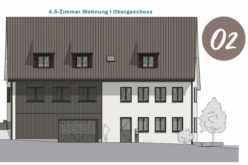 Mehrfamilienhaus "Bachblick" - Obergeschoss (1)