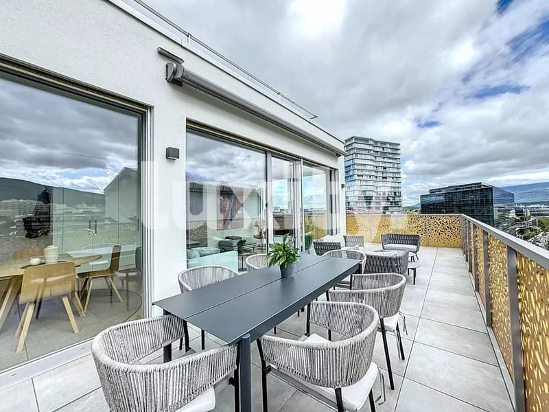 Bel appartement avec grand rooftop meublé (3)