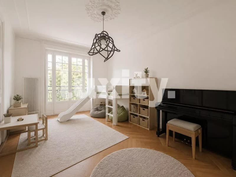 Élégant appartement haussmannien avec balcon (2)