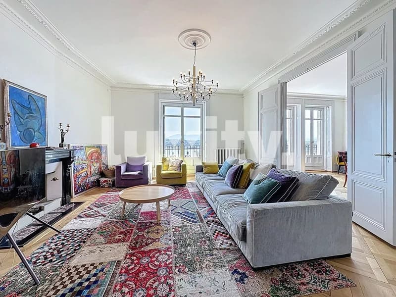 Spacieux Appartement Haussmannien avec vue sur le jet d'eau (2)
