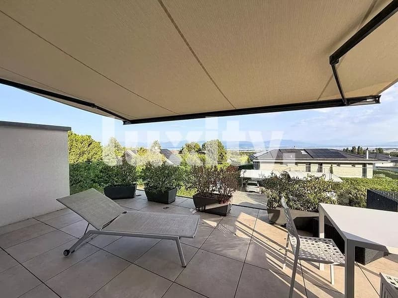 Magnifique appartement de standing climatisé avec vue panoramique sur le lac Léman et le Mont-Blanc (2)