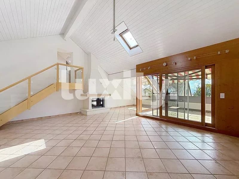 Magnifique duplex 5,5 pièces à louer à Yens ? proche de Morges (2)