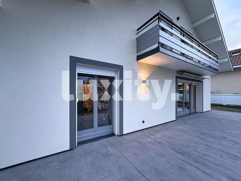 CHENS-SUR-LÉMAN ? MAISON CONTEMPORAINE, LUMINEUSE ET AU CALME, À PROXIMITÉ DE GENÈVE (2)