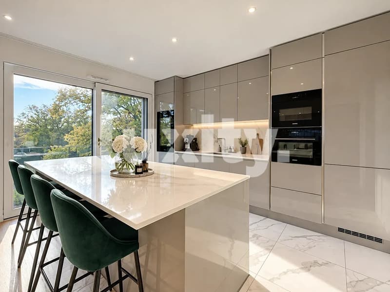 Magnifique attique en duplex avec rooftop et vue lac (4)