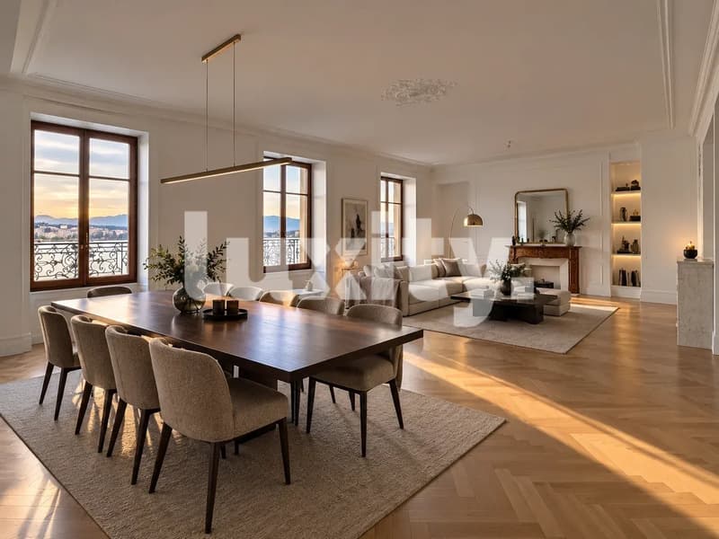 APPARTEMENT D'EXCEPTION FACE AU JET D'EAU (2)