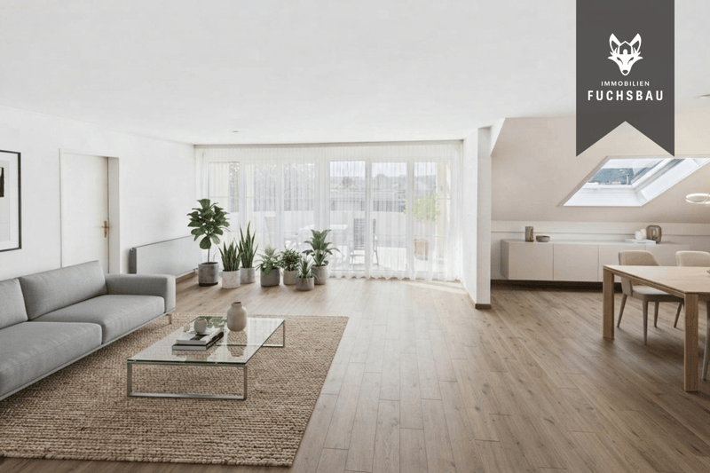 Offene und helle Wohnzimmer