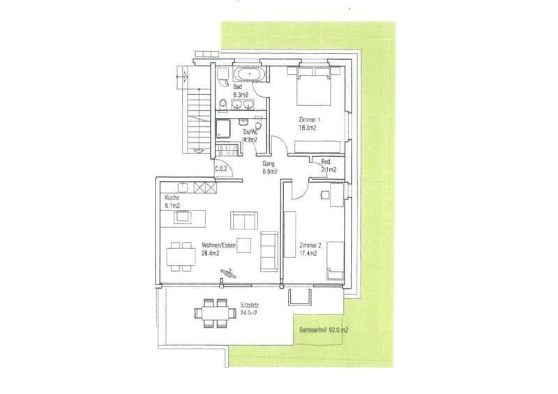 GRUNDRISS WOHNUNG