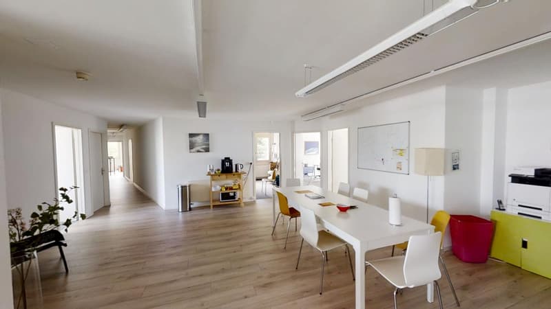 Spacieux bureaux de 12 pièces avec balcon et vue panoramique à Vevey avec 4 places de parking (3)