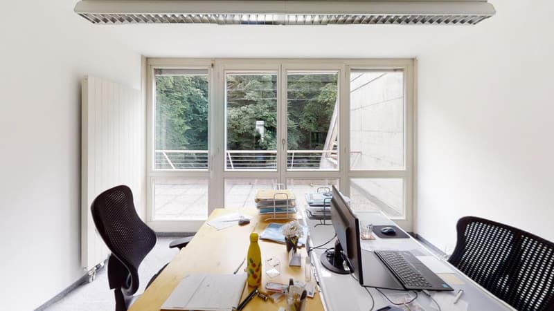 Spacieux bureaux de 12 pièces avec balcon et vue panoramique à Vevey avec 4 places de parking (13)