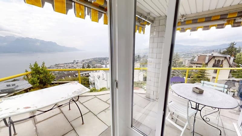 Magnifique appartement en attique de 3 pièces avec vue panoramique à Chernex (10)