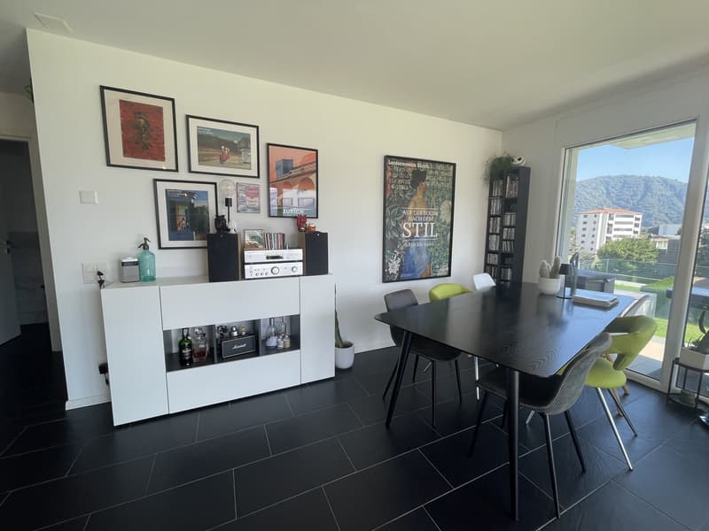 BELL' APPARTAMENTO 3.5 CON GRANDE TERRAZZA E 2 POSTEGGI (3)