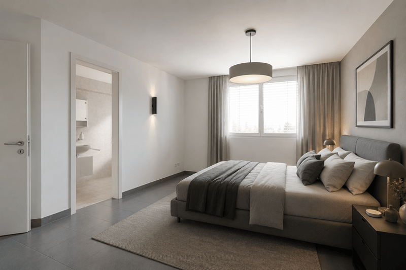 LUMINOSO ED AMPIO APPARTAMENTO 3.5 IN CITTA' (7)