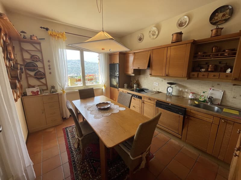 AMPIA CASA 5.5 IN POSIZIONE INTROVABILE A PREGASSONA ALTA (11)