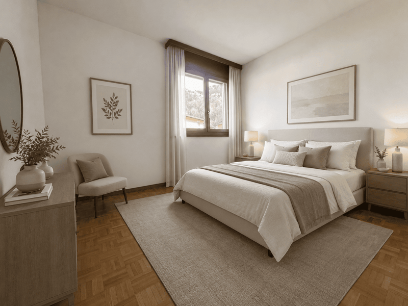 AMPIO APPARTAMENTO 2.5 RIATTATO CON GIARDINO (7)
