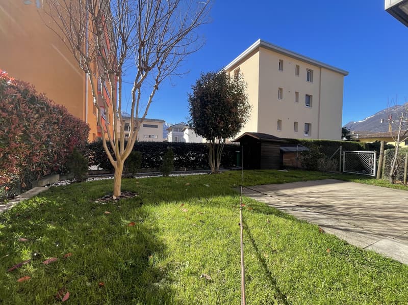 AMPIO APPARTAMENTO 2.5 RIATTATO CON GIARDINO (11)