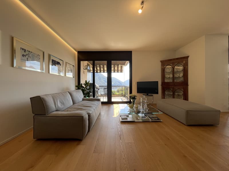 SPETTACOLARE DUPLEX 5.5 CON MAGNIFICA VISTA LAGO (2)
