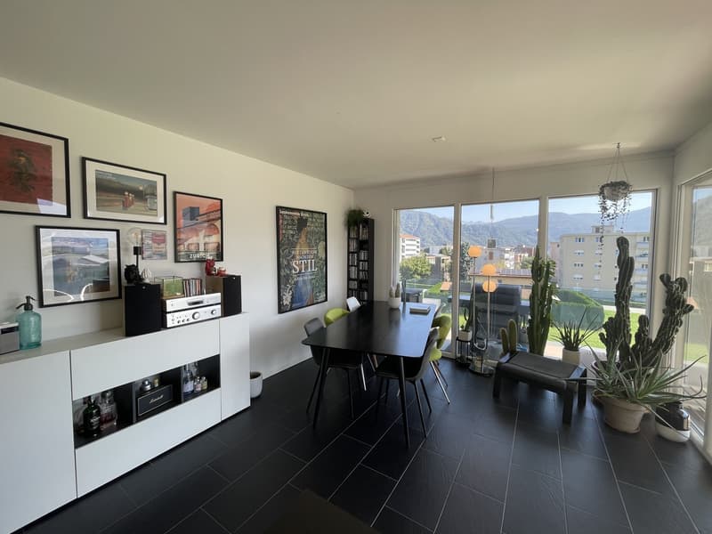 BELL' APPARTAMENTO 3.5 CON GRANDE TERRAZZA E 2 POSTEGGI (2)